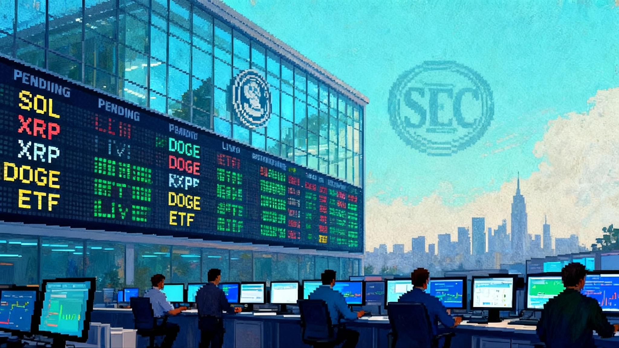 SEC Fast-Tracks Spot Crypto ETFs Beyond Bitcoin and Ether