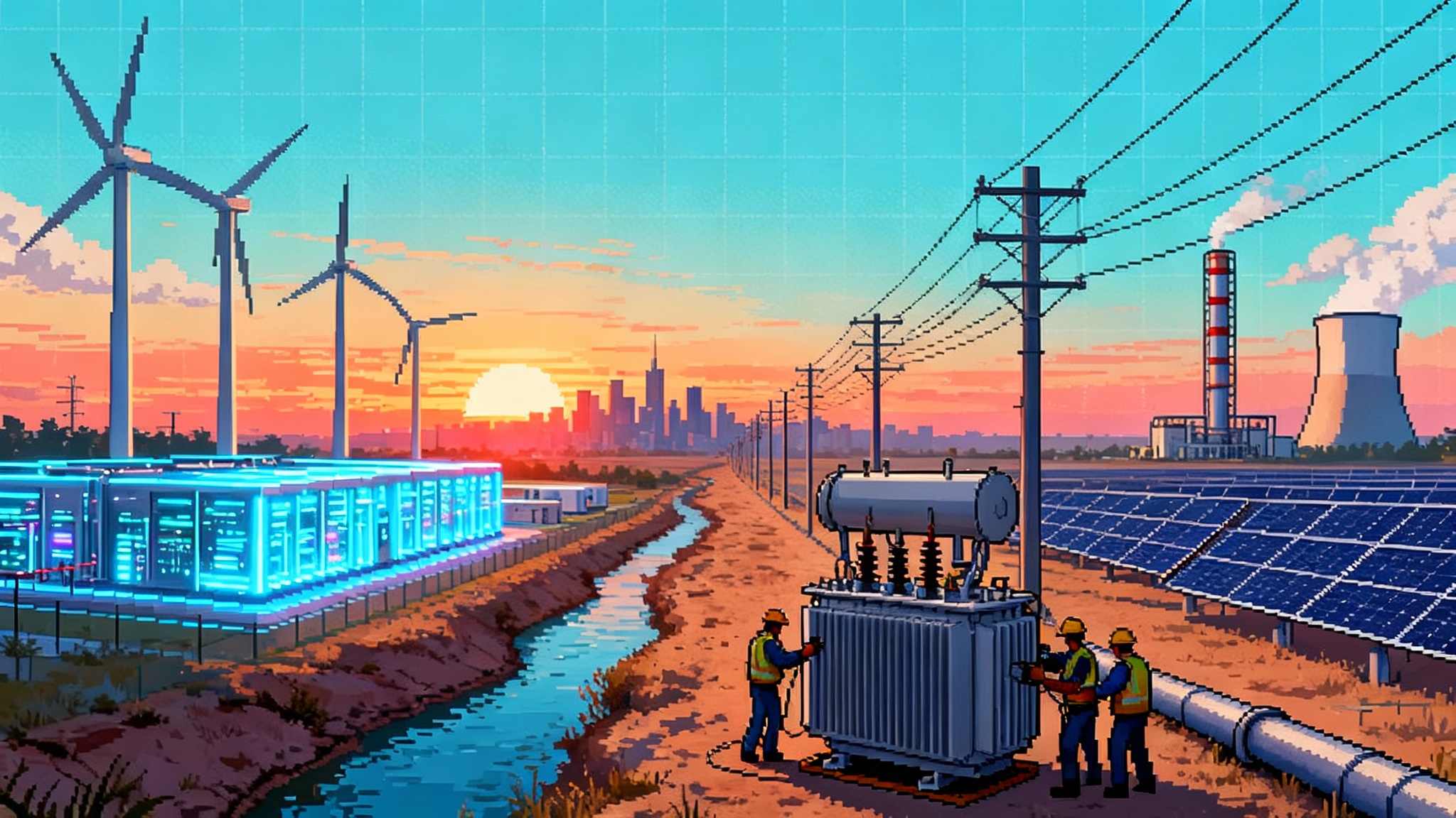 AI’s grid moment: Texas, California, and the rush for power