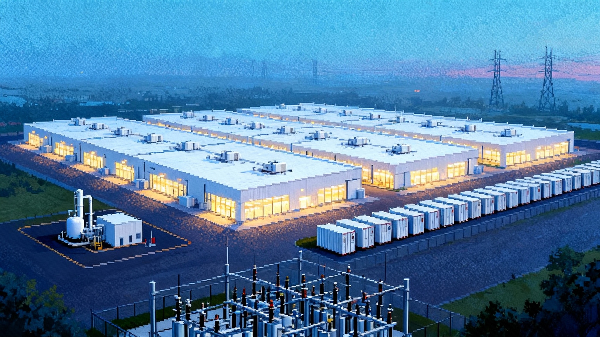AI’s power rush is colliding with the grid, gas and nuclear rise