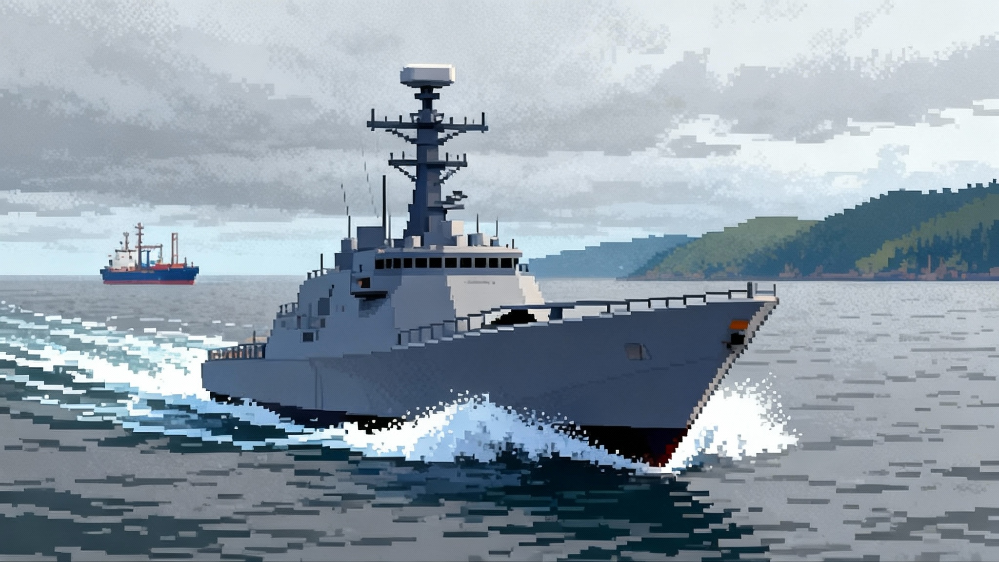 Defiant hits sea trials, heralding a crewless warship era