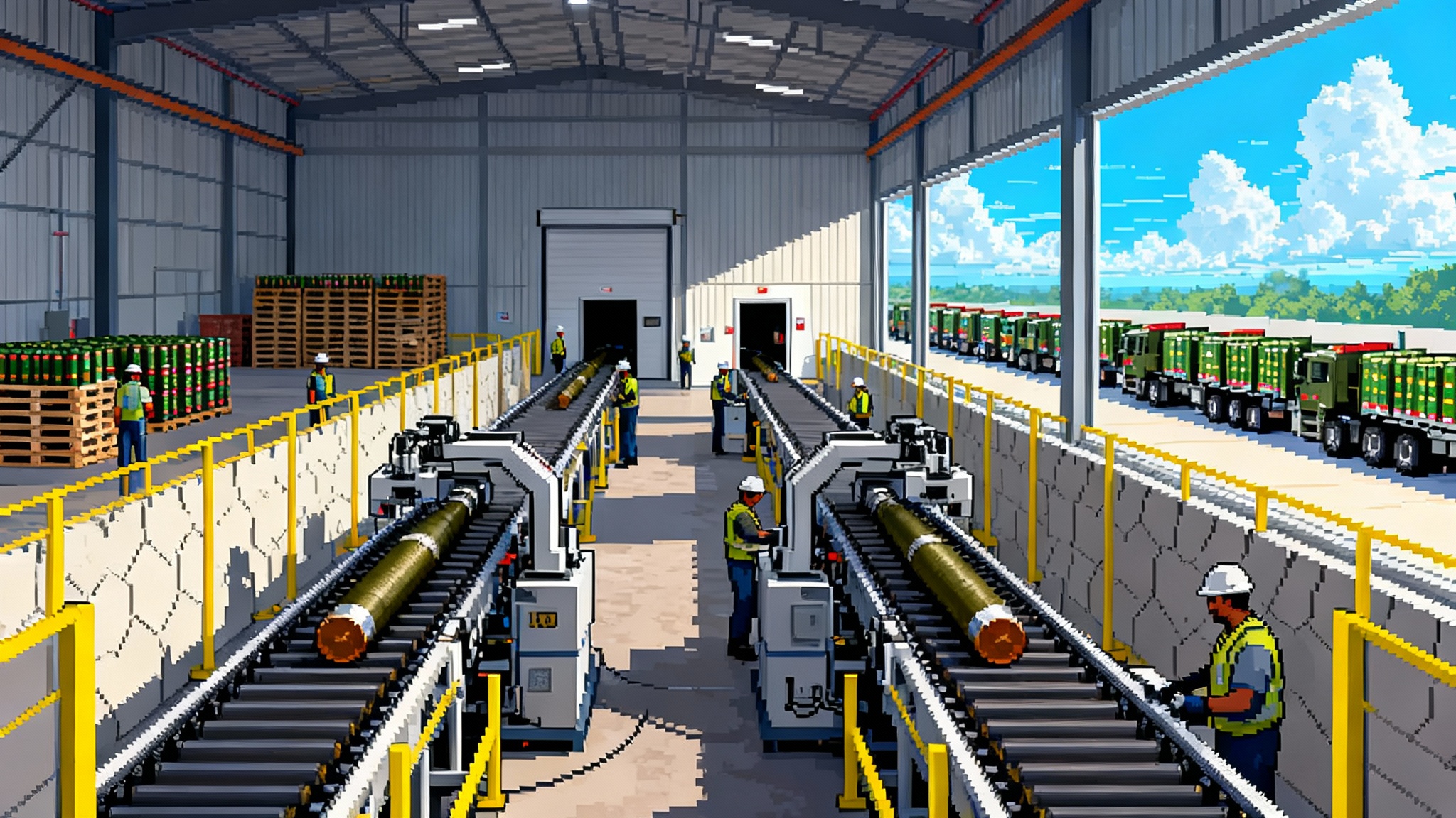 Ammo Factories Go to War: The 155mm Surge’s New Chokepoints