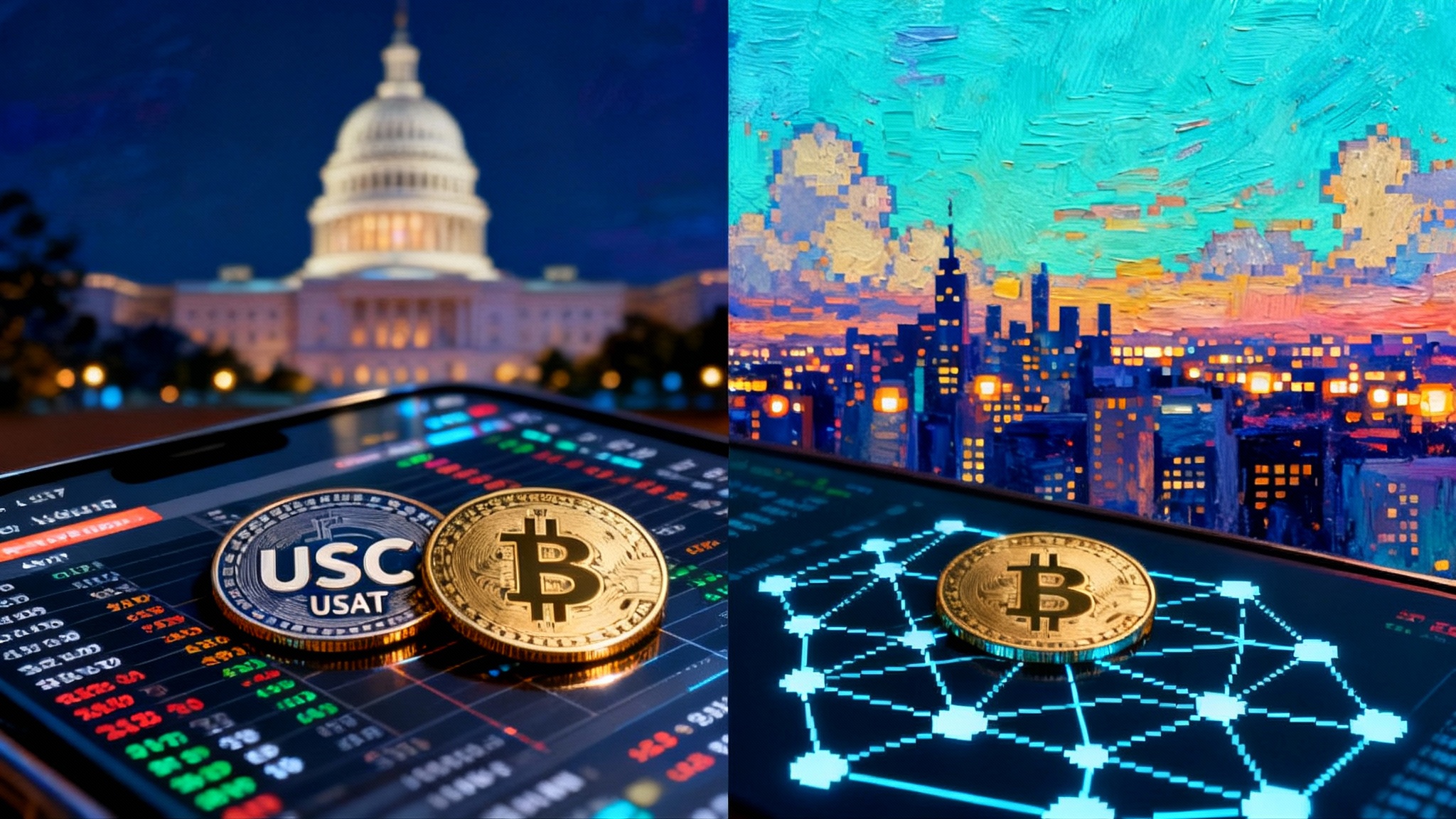GENIUS Act resets stablecoins: USDC vs Tether’s USAT