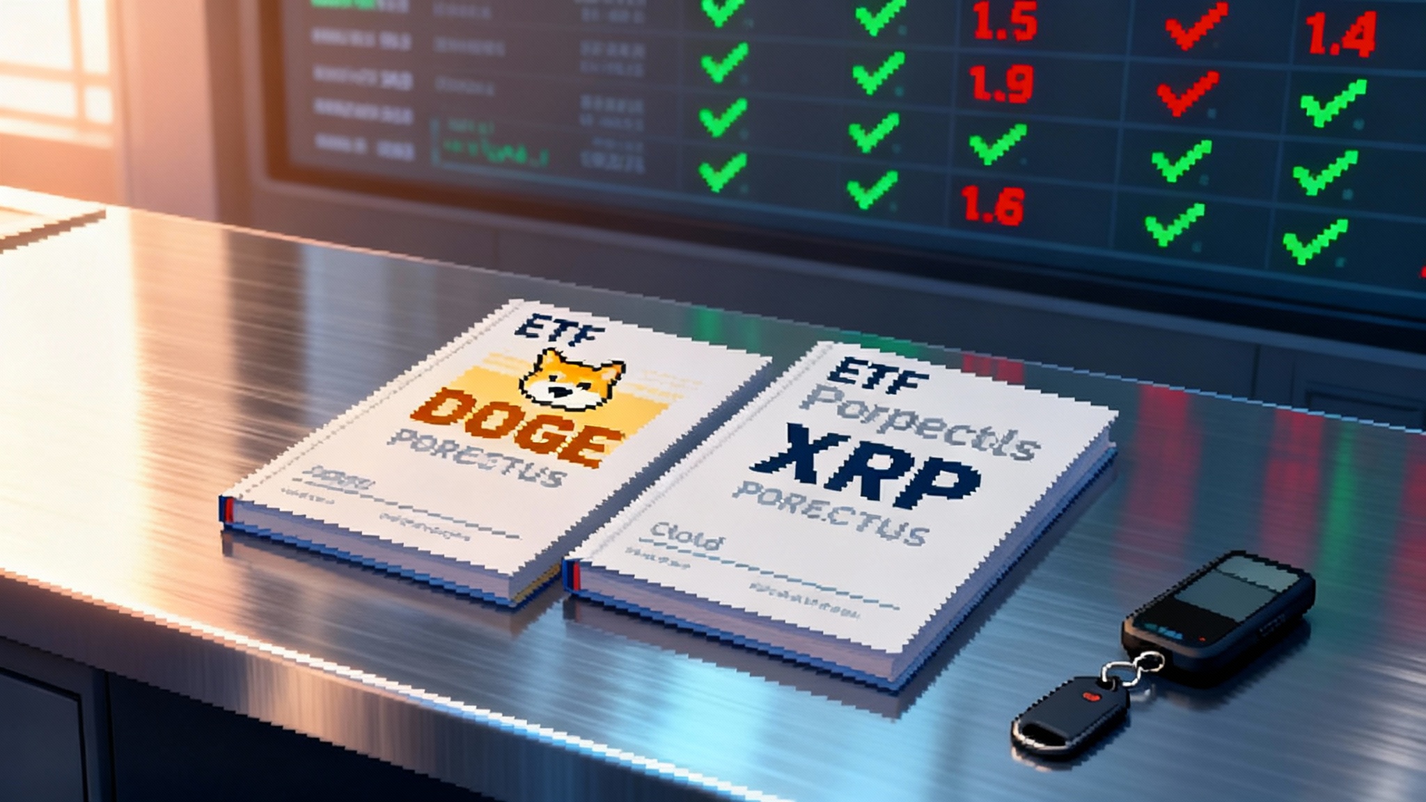 SEC fast-tracks crypto ETFs as DOGE and XRP funds debut