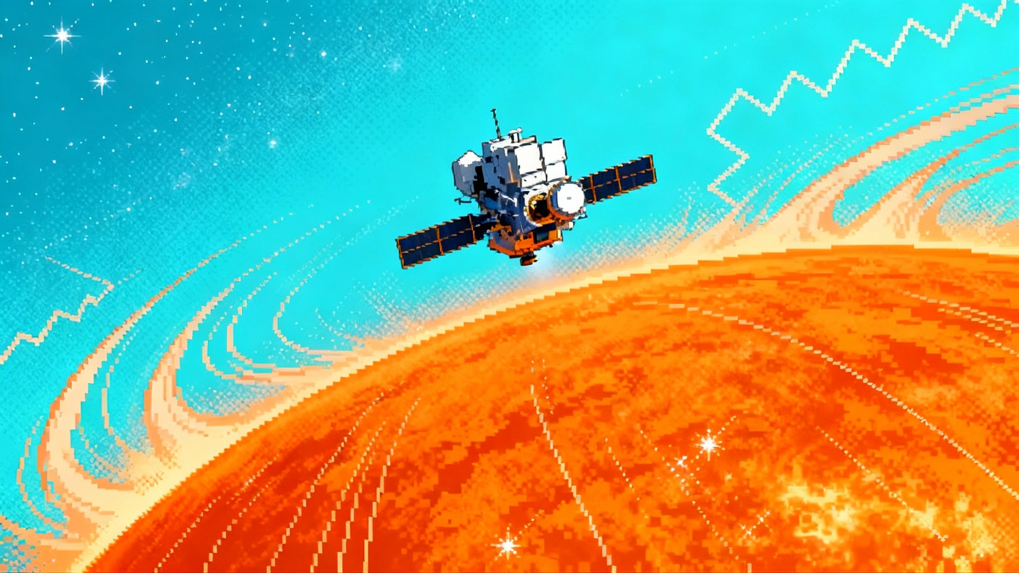 Inside the corona at solar max: Parker’s inflection point