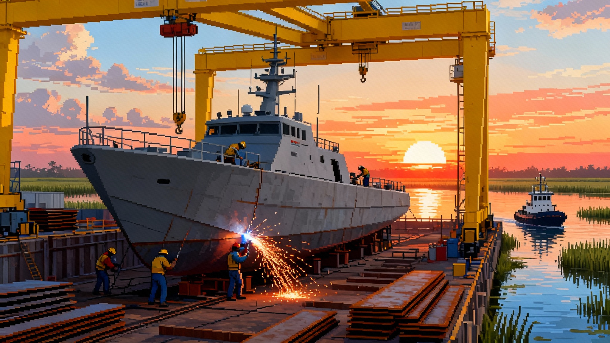 Drone-boat Alley: Gulf Coast shifts to 150-foot USV production