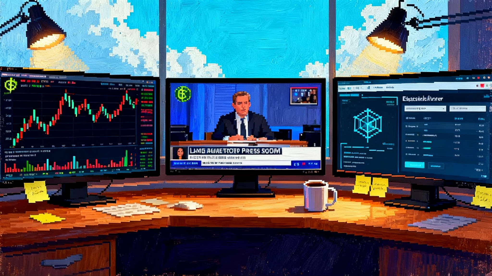 A Timely Crypto Reporting Workflow for Policy and Metrics