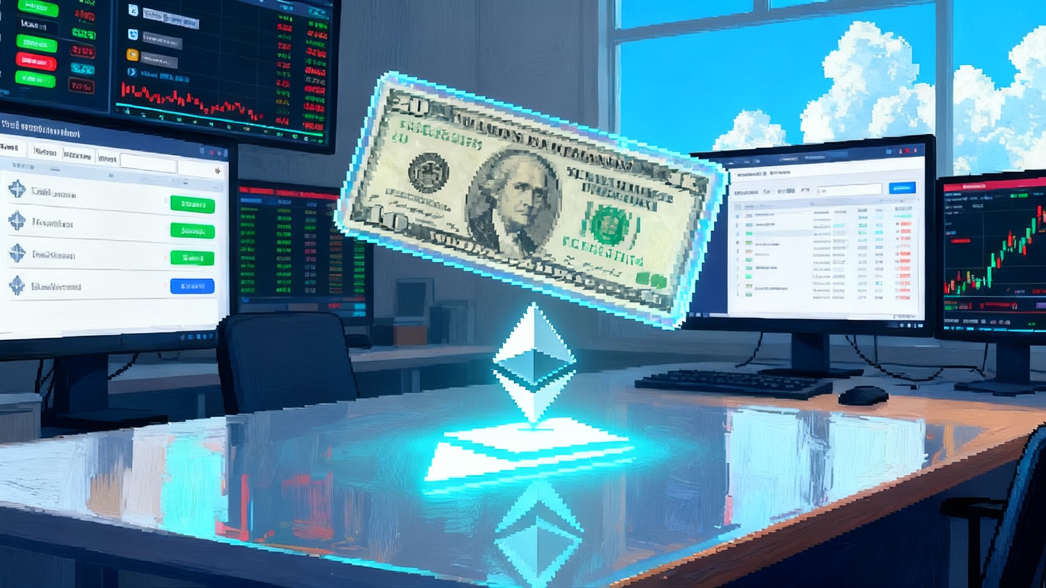Fidelity puts Treasuries on Ethereum. The cash race begins