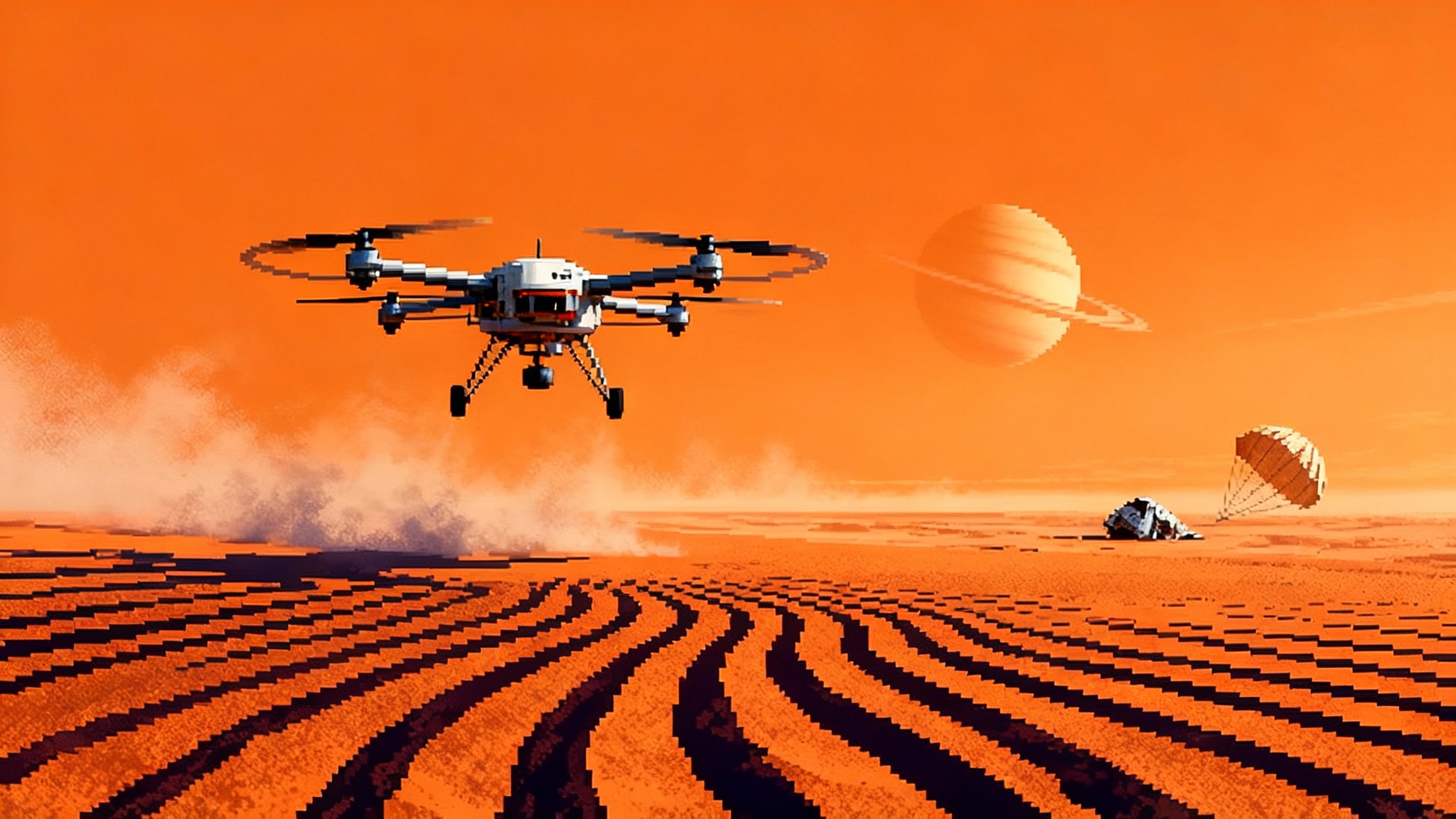 Dragonfly clears CDR, Titan drone moves from plan to build