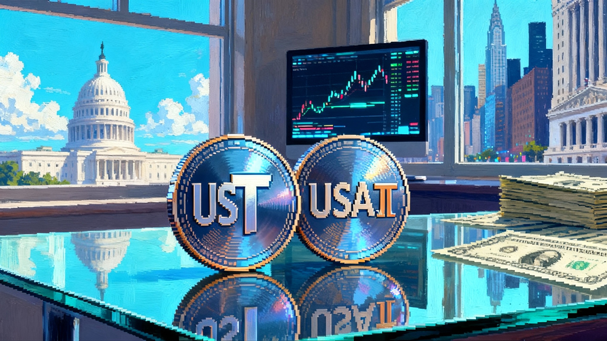 Tether’s $500B bid and USA₮: the U.S. stablecoin reset