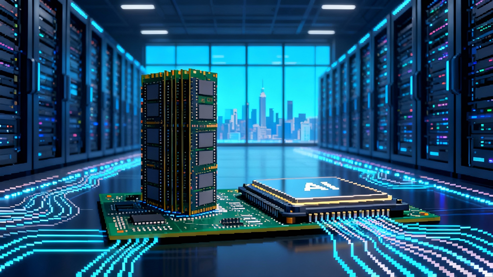 The New AI Arms Race Is Bandwidth: Memory, Packaging, Fiber