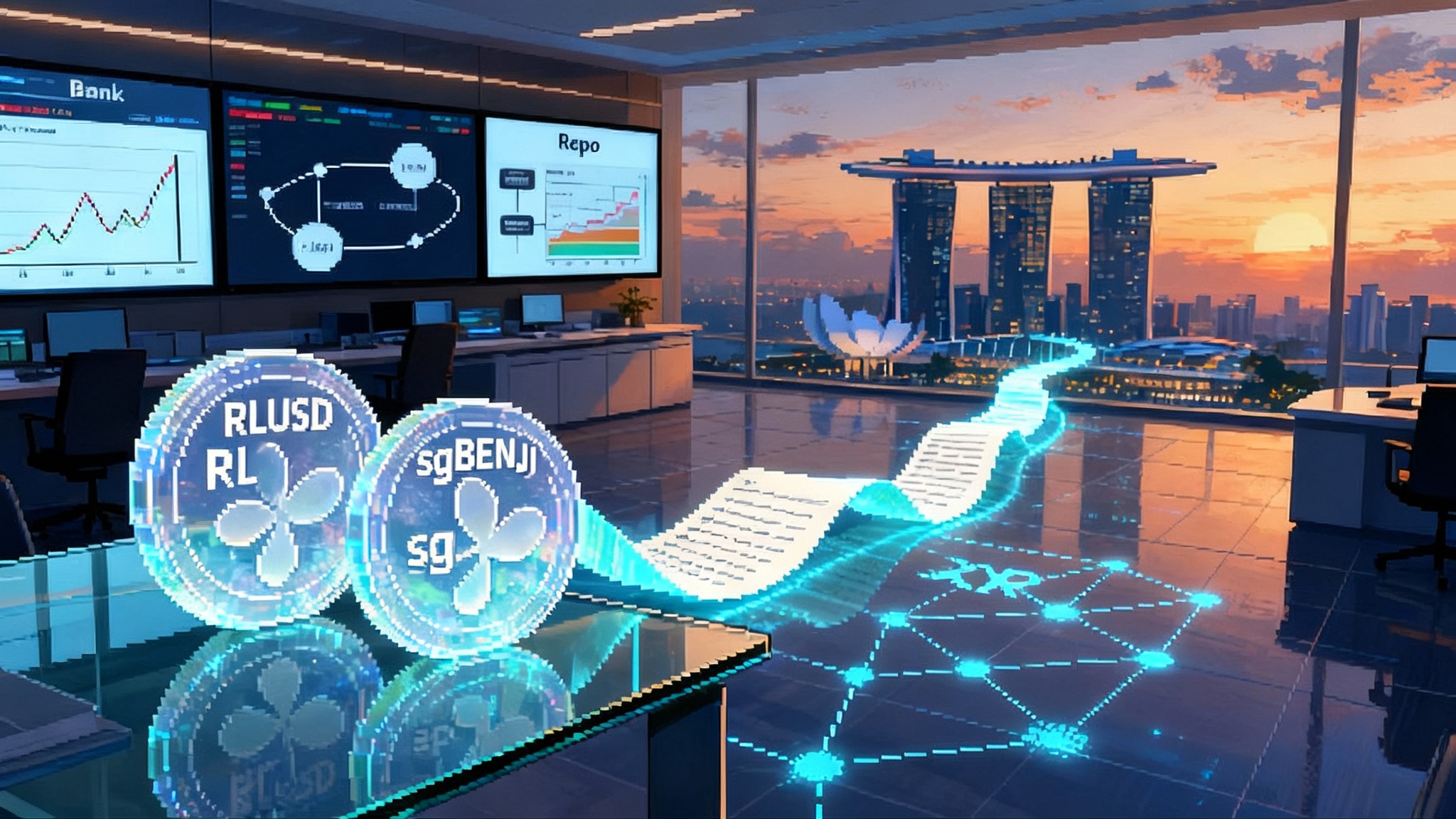 DBS, Franklin Templeton and Ripple make MMFs tradable on XRPL