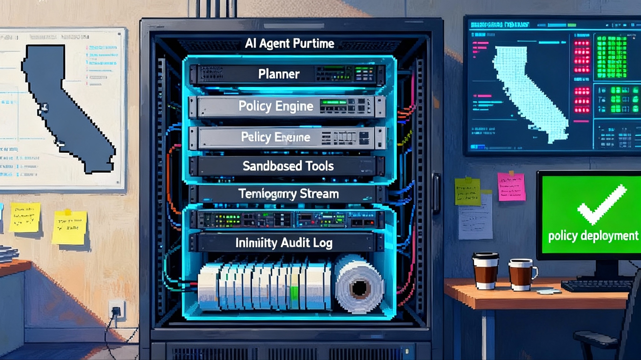 When Regulation Becomes Runtime: Law Inside the Agent Loop