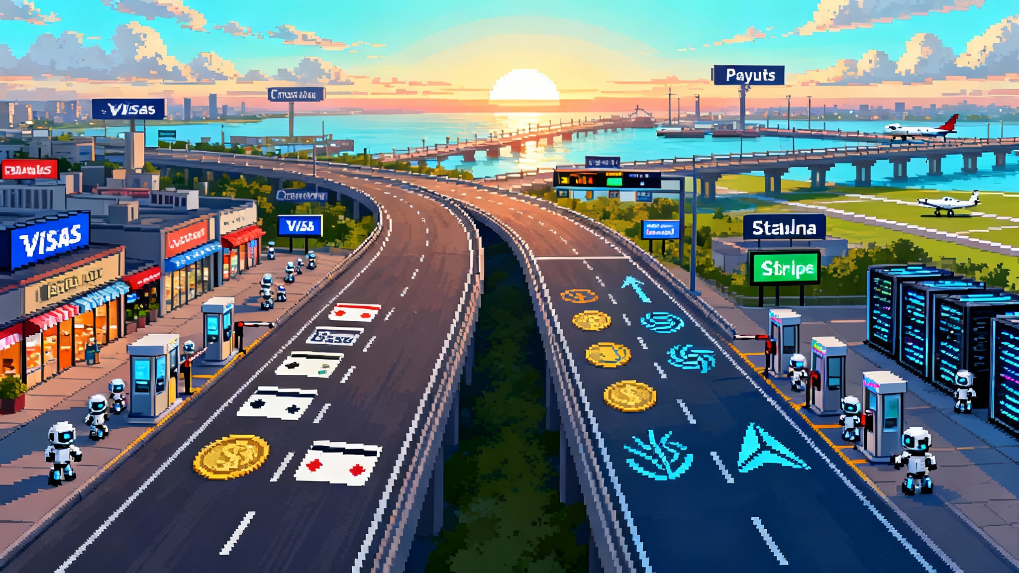 Stablecoin Rail Wars: Visa and Stripe Go Mainstream