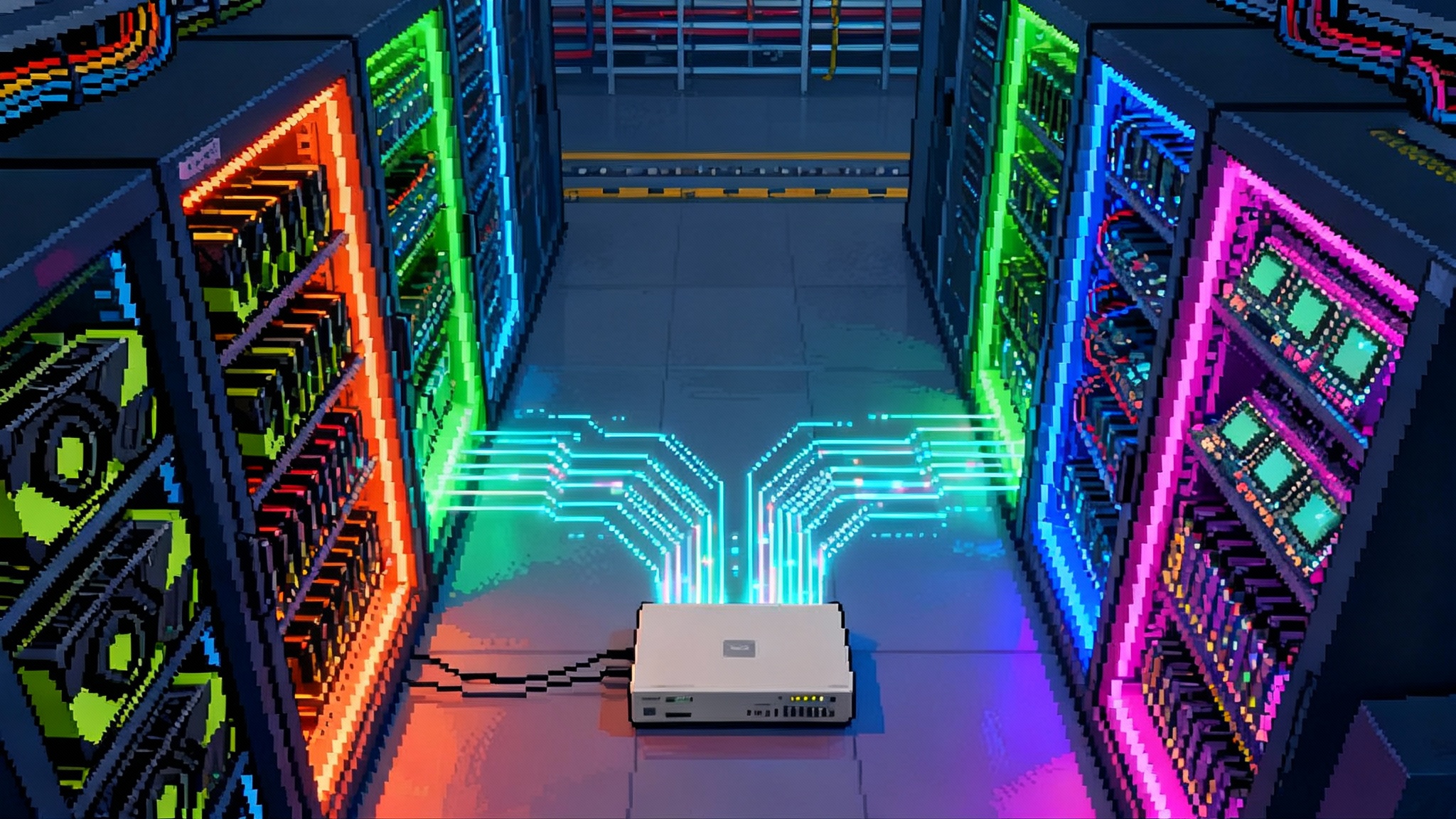 Compute-Agnostic Reasoning: DeepSeek Shock and Split Stacks