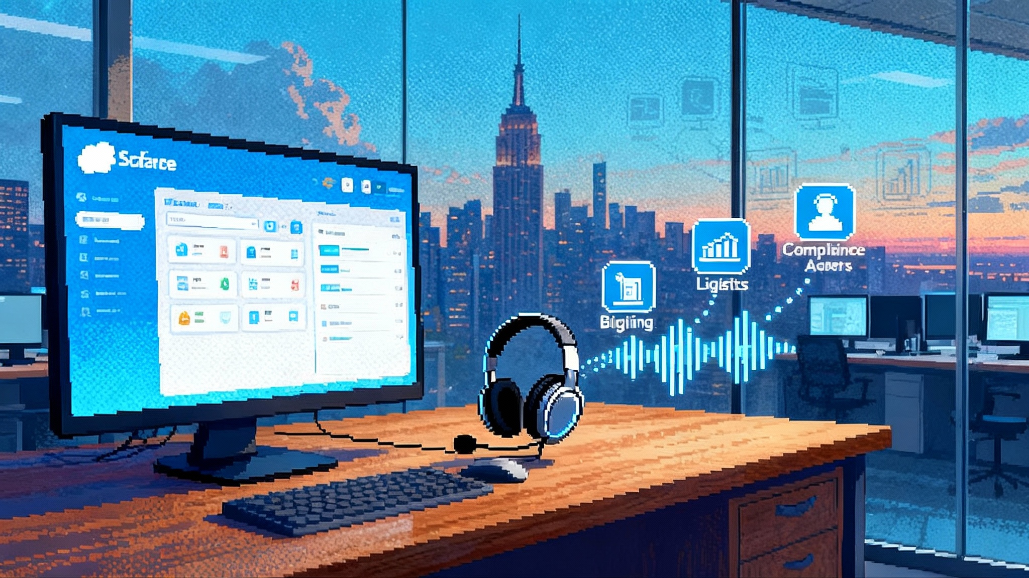 Salesforce gives AI agents a voice for talk to work