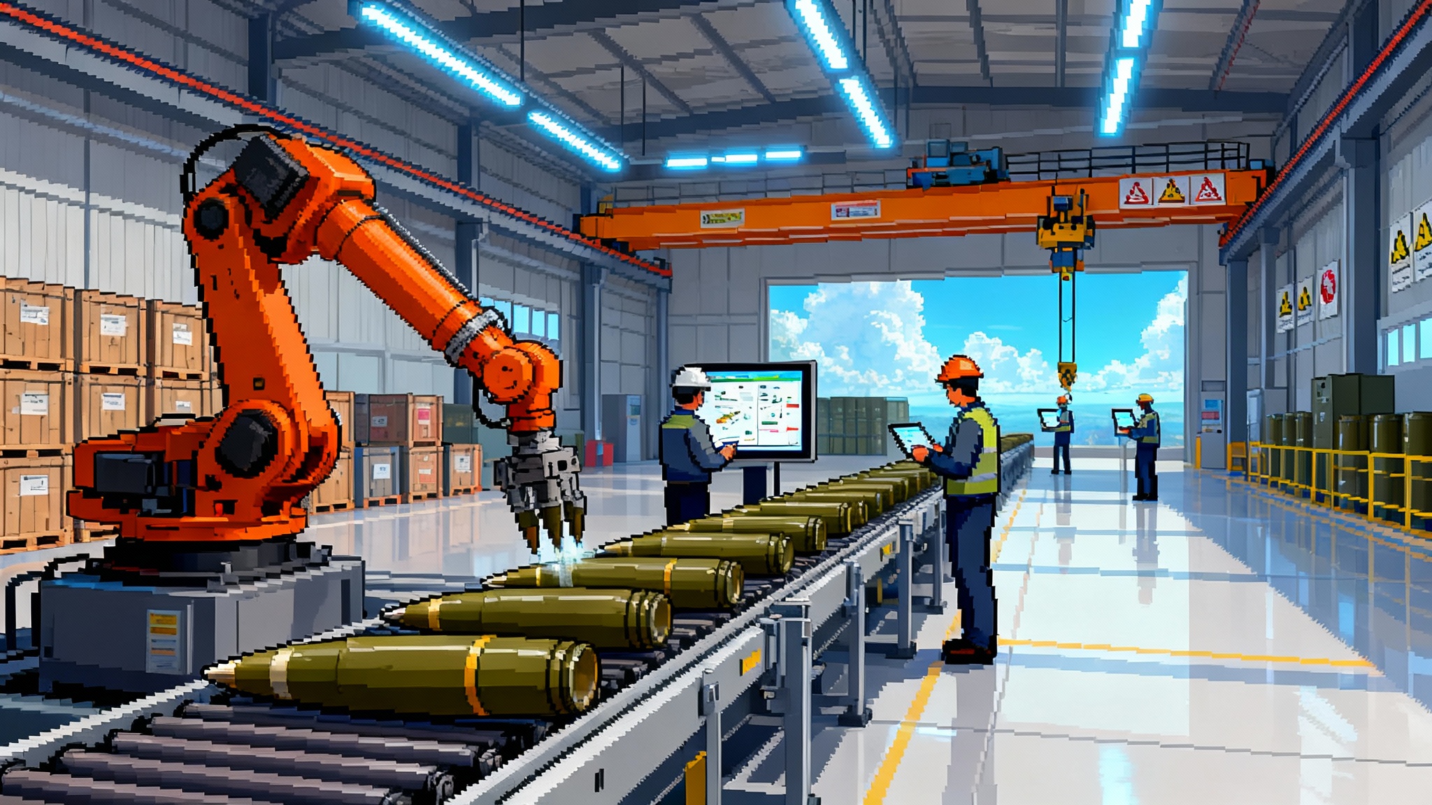 Automation Hits the Arsenal: Inside the 2025 Factory Surge