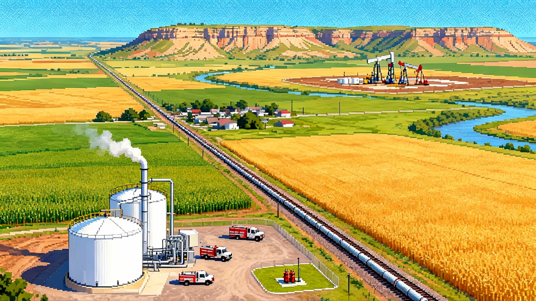 Carbon pipelines rerouted as states reshape Corn Belt CCS