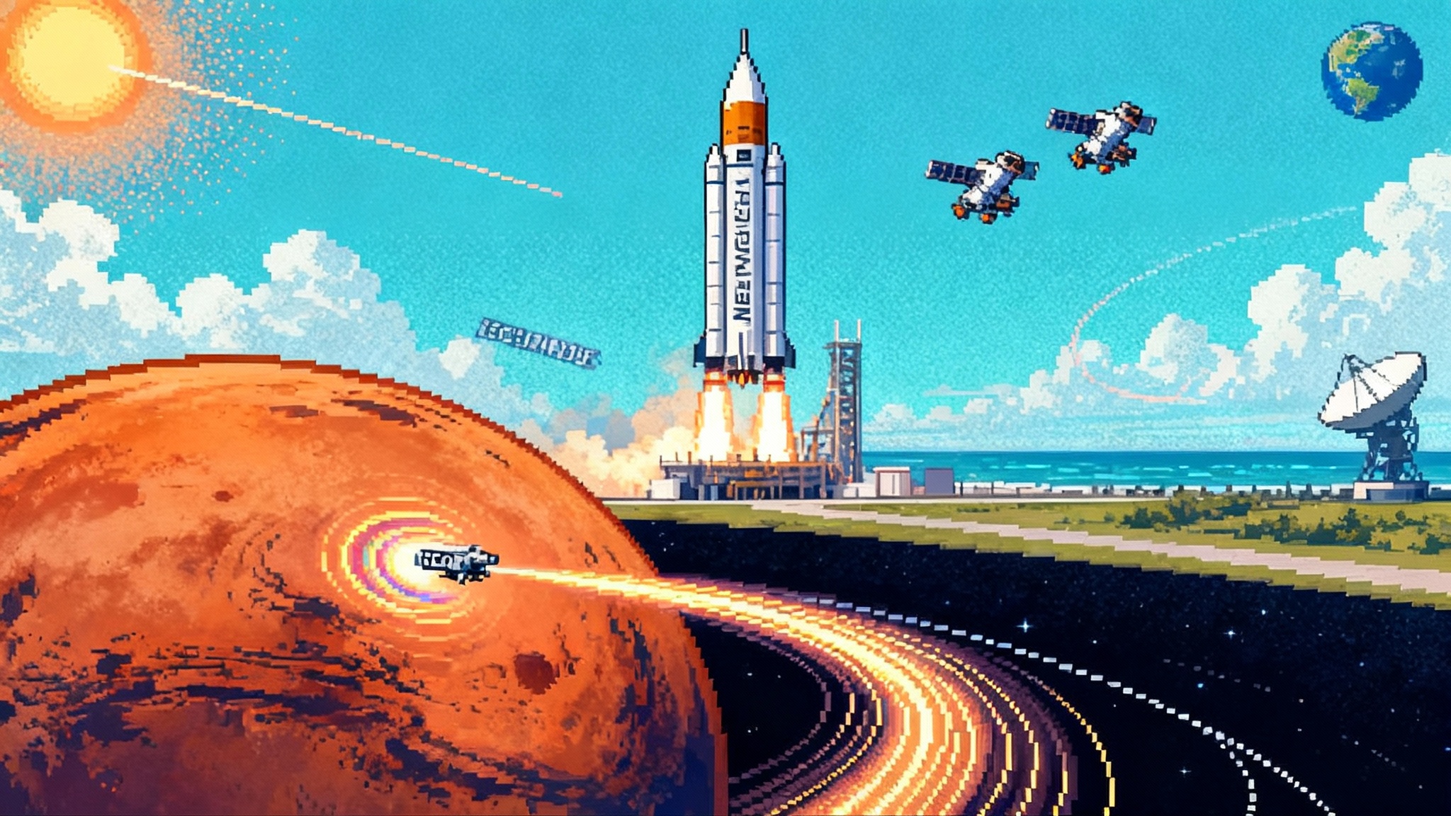 New Glenn’s next act: ESCAPADE could switch on Mars space weather