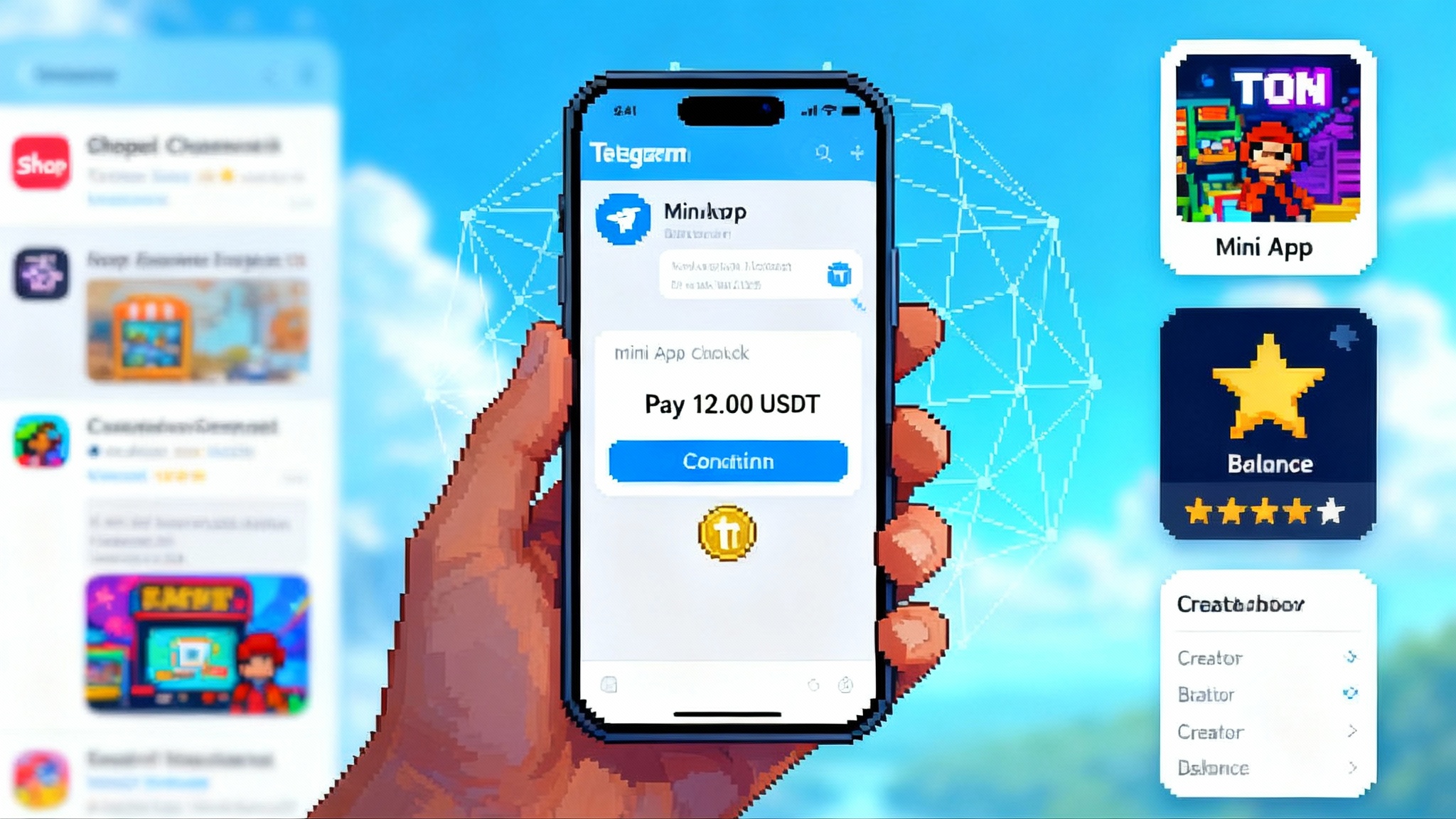 Telegram goes all in on TON for mini apps and payments