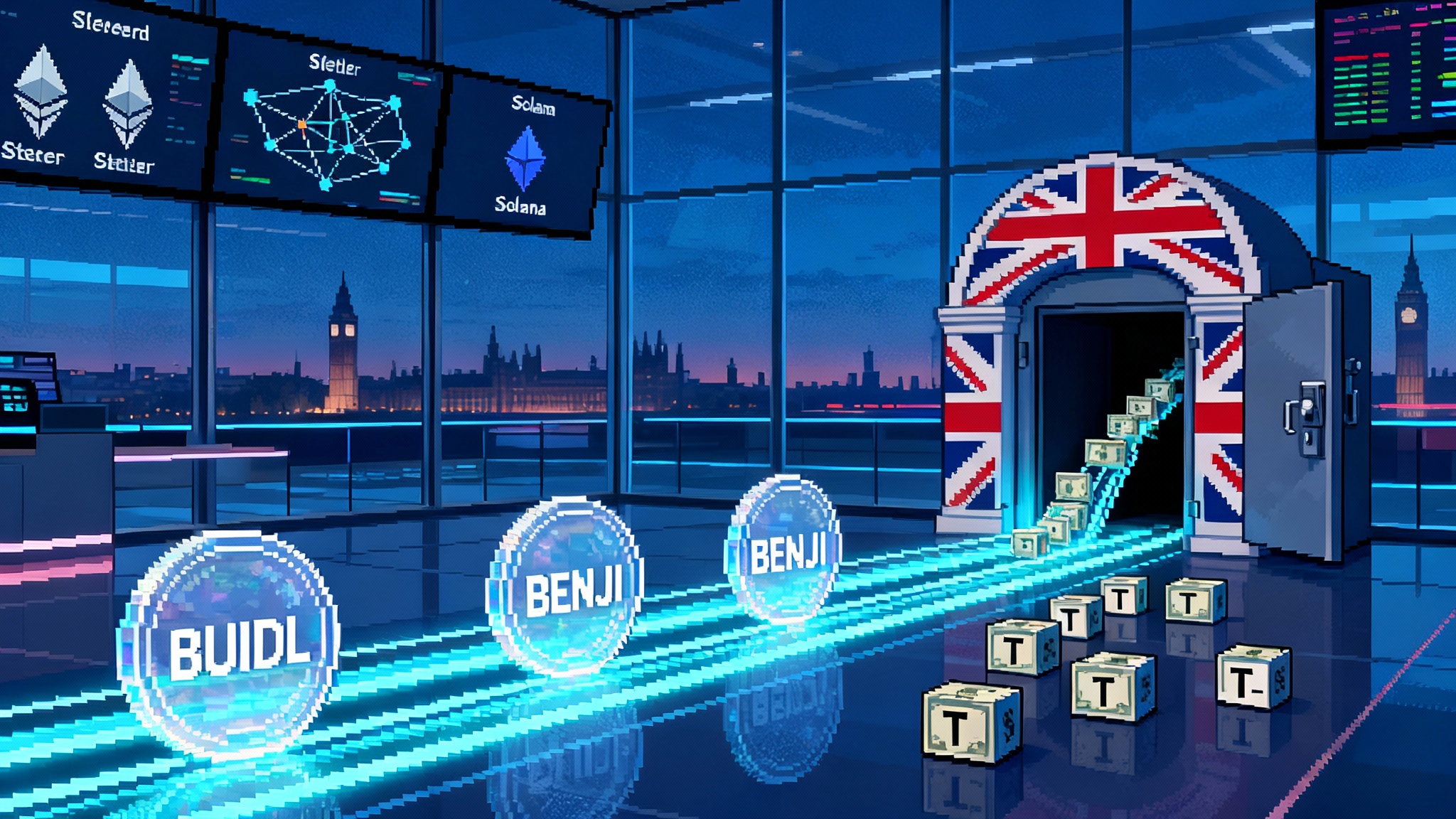 UK moves to allow tokenised funds as onchain Treasuries surge