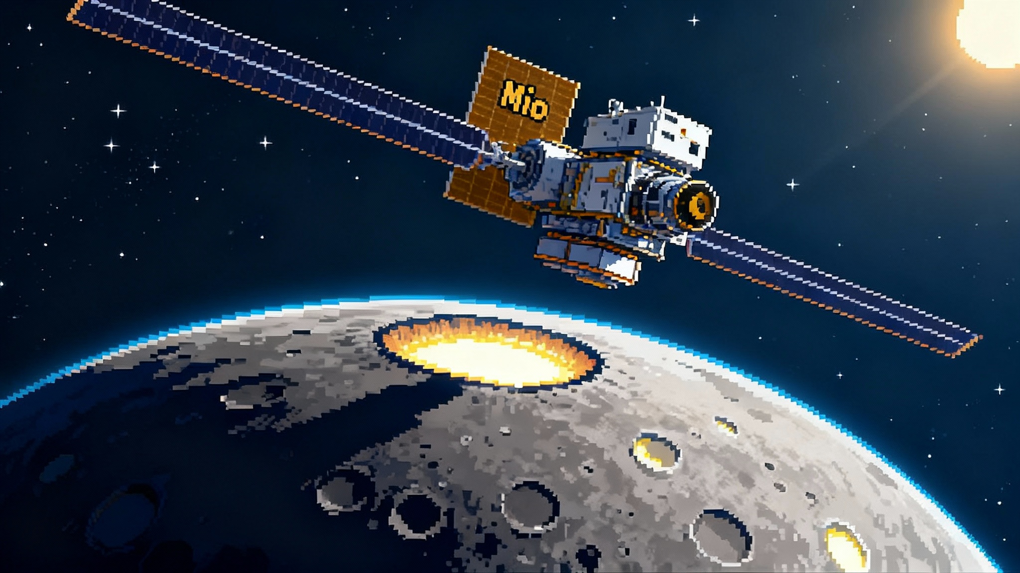 BepiColombo’s pivot to Mercury after a thruster glitch