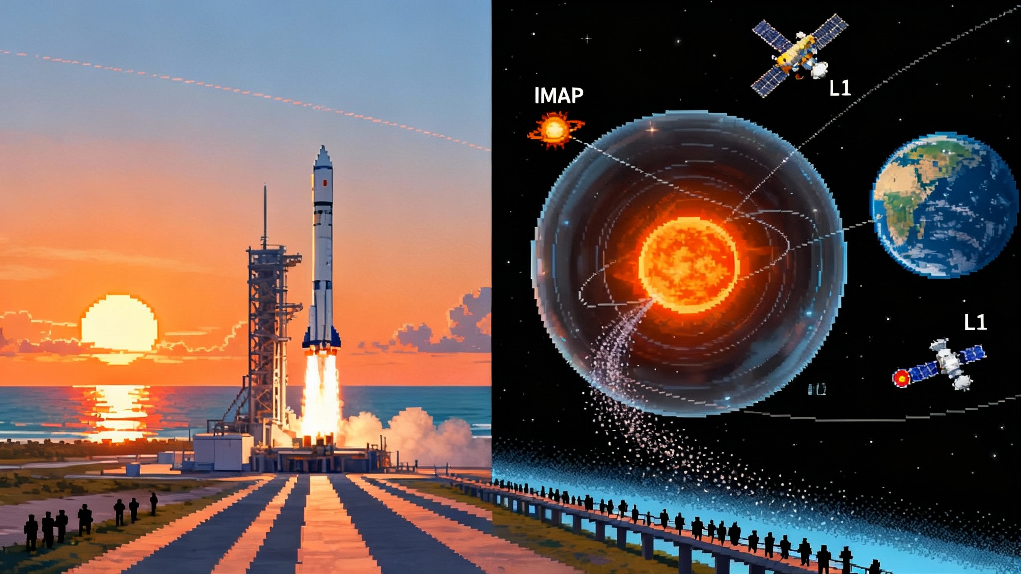 IMAP lifts off to turn solar maximum into a live heliosphere map
