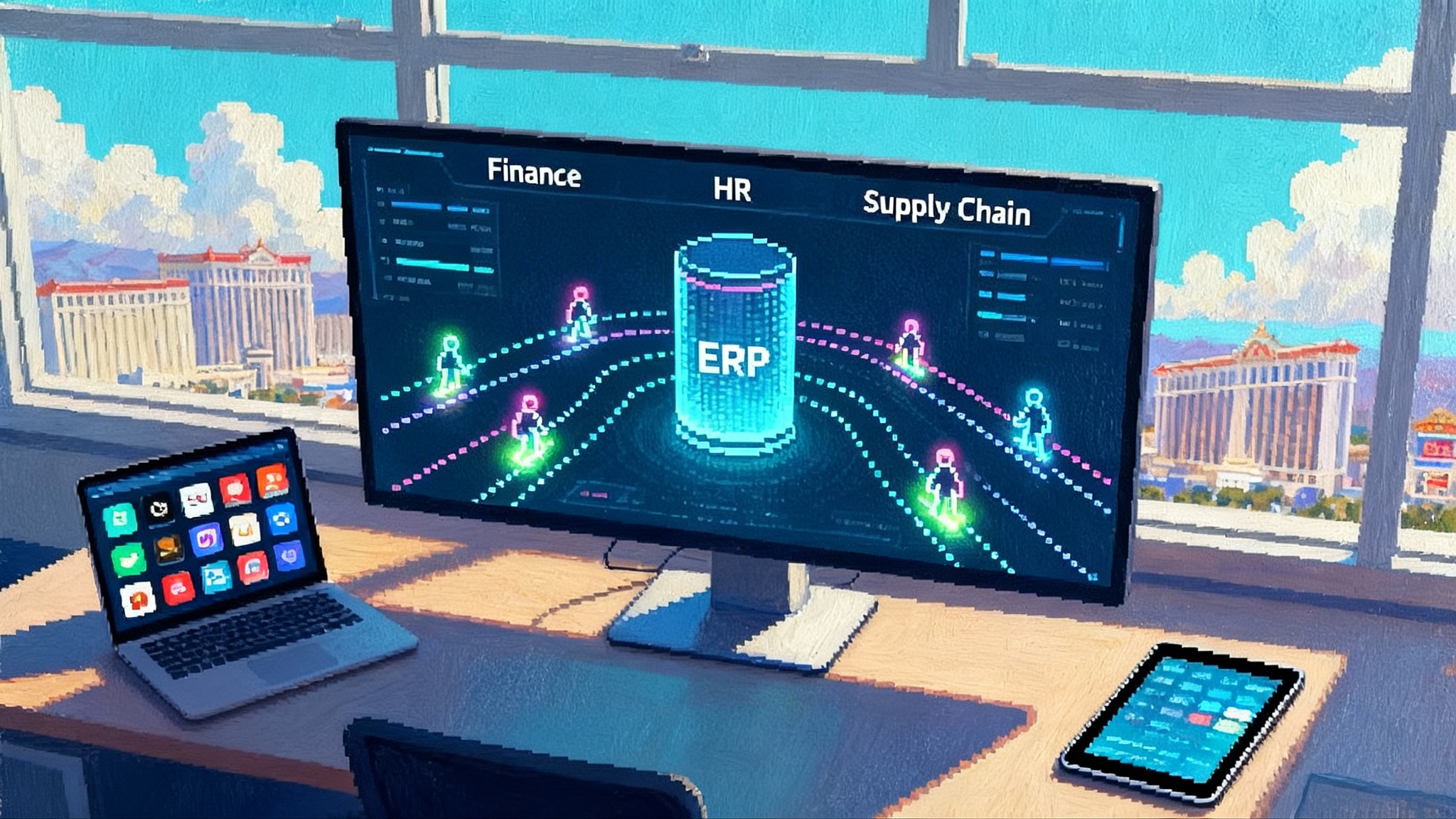 Oracle puts AI agents in the ERP and opens a store