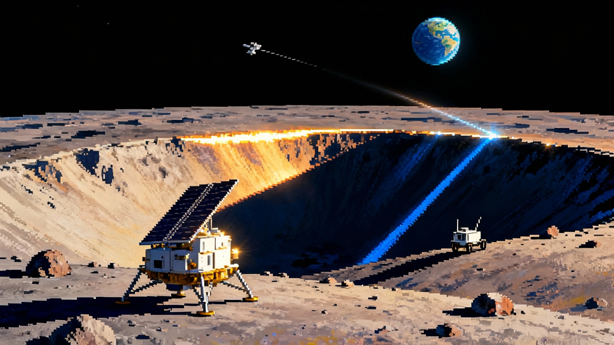 Commercial Moon Landings Grow Up in 2025: Blue Ghost and IM-2