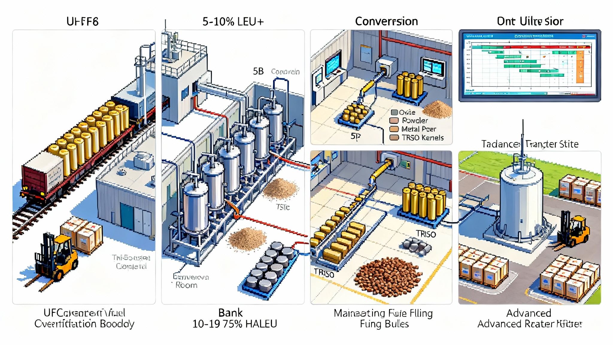 America’s 2025 Fuel Pivot: LEU+ and HALEU Reset SMRs