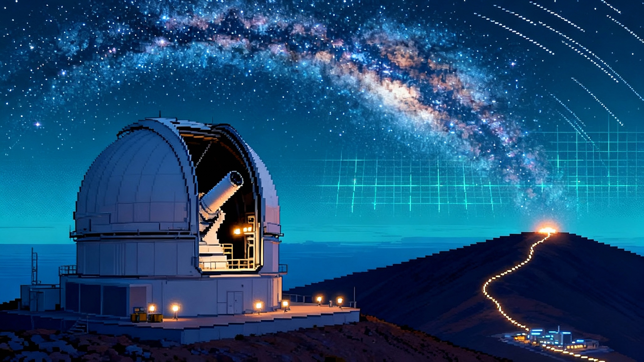 Rubin’s First Images Switch On the Real-Time Sky Firehose