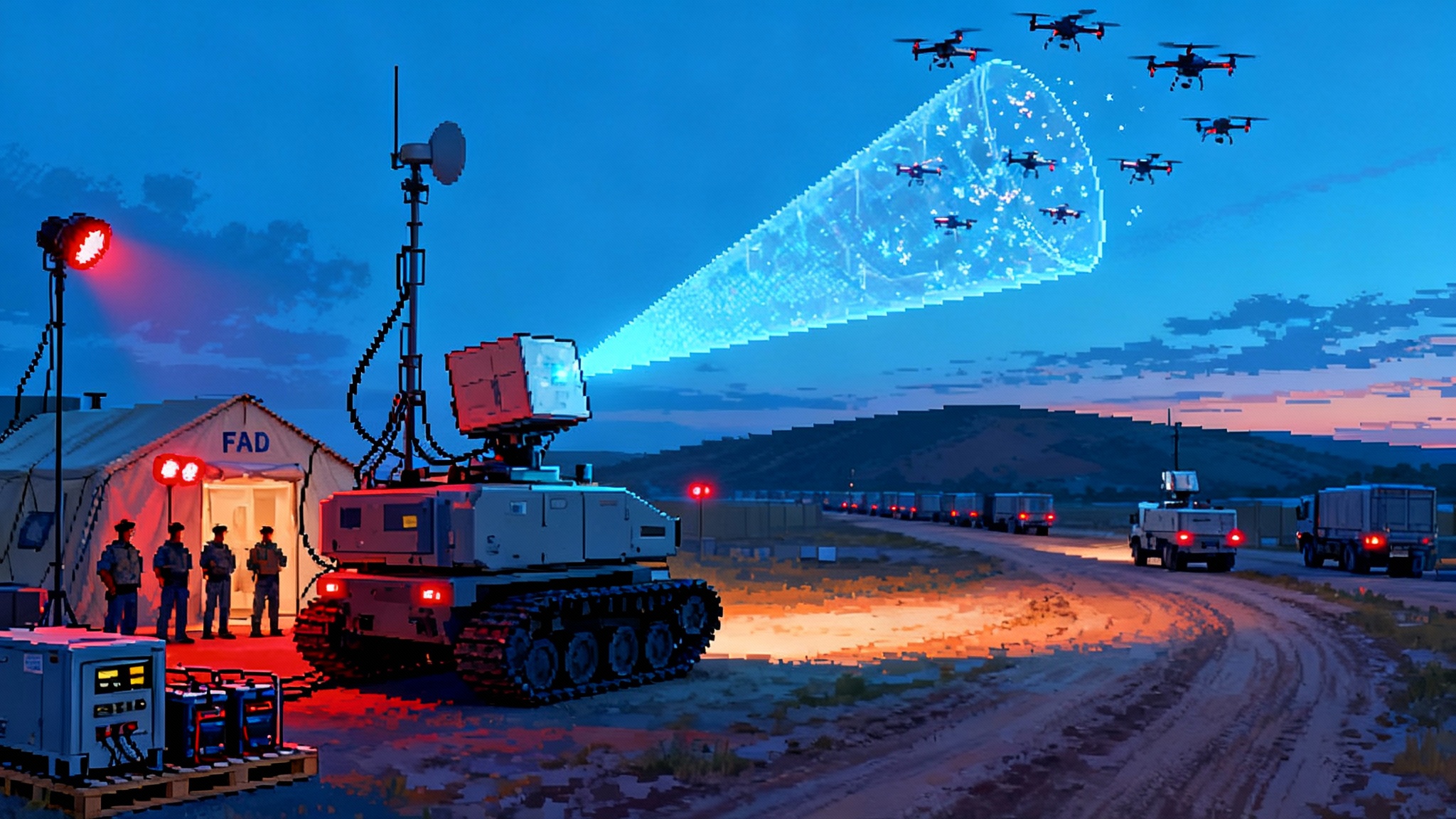 Microwaves vs the Swarm: HPM Weapons Move to Fielding