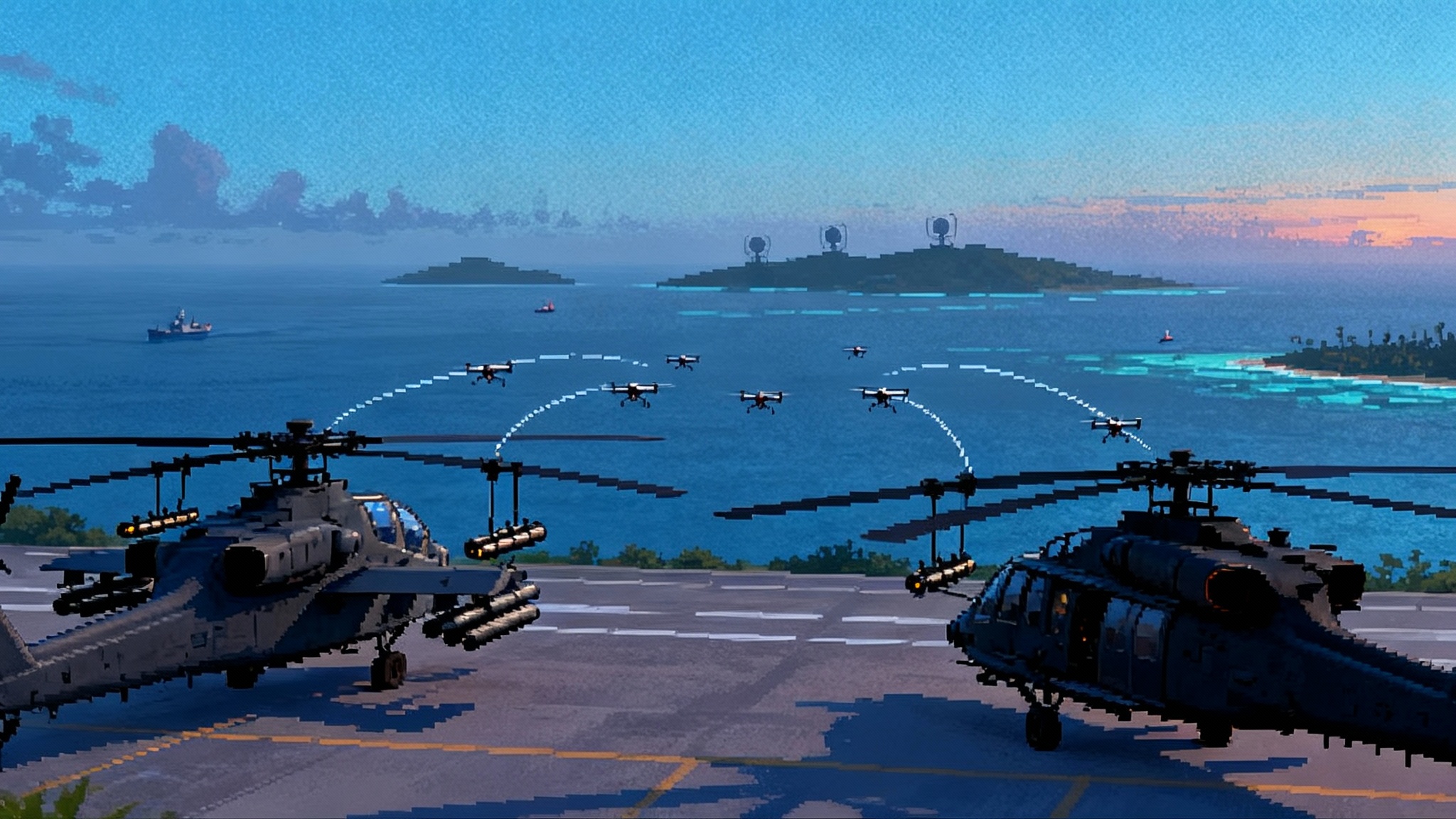 Launched Effects Make Apaches and Black Hawks Drone Arsenals