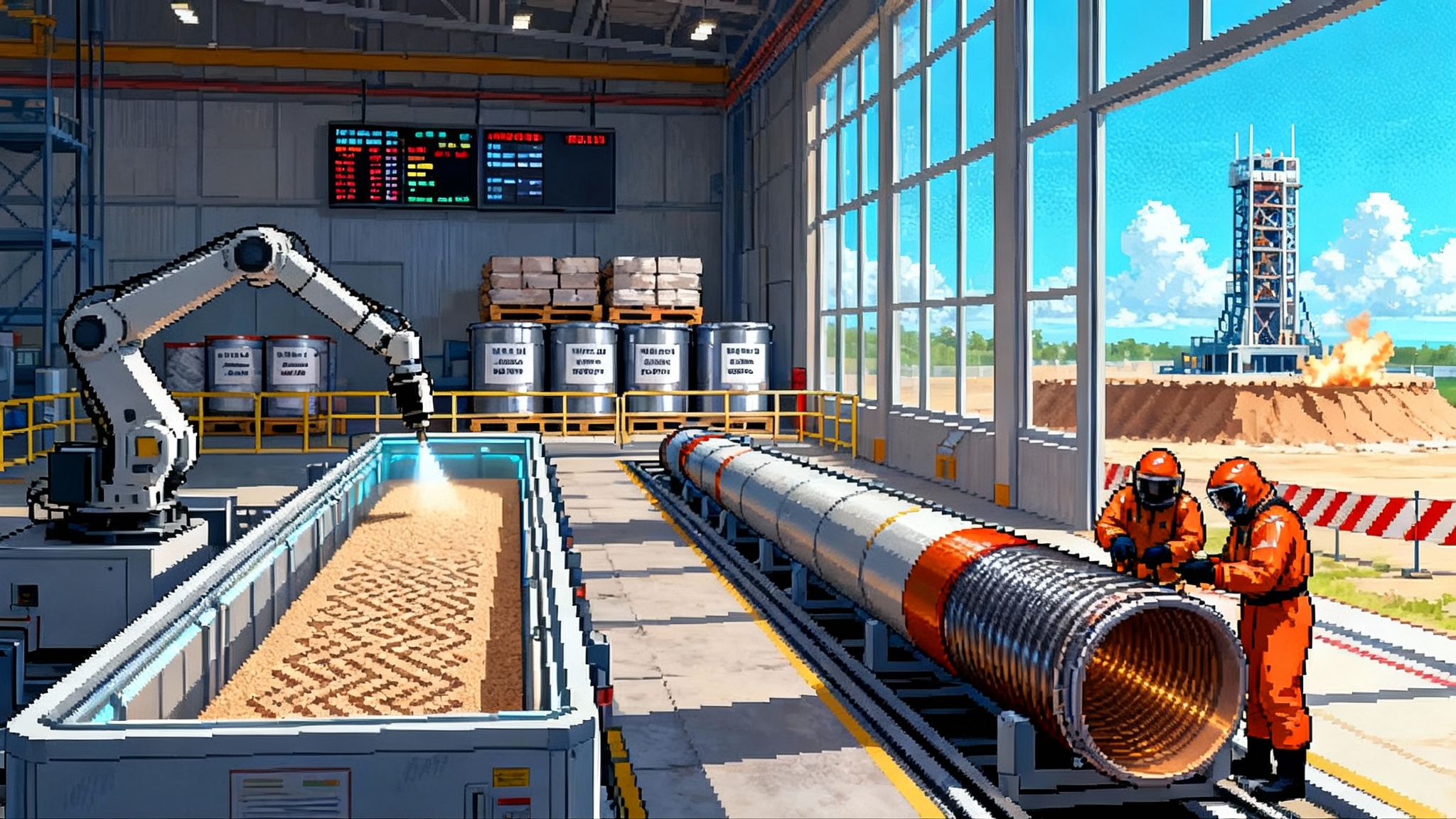 Solid Rocket Motors 2.0: New Plants, Printed Propellant