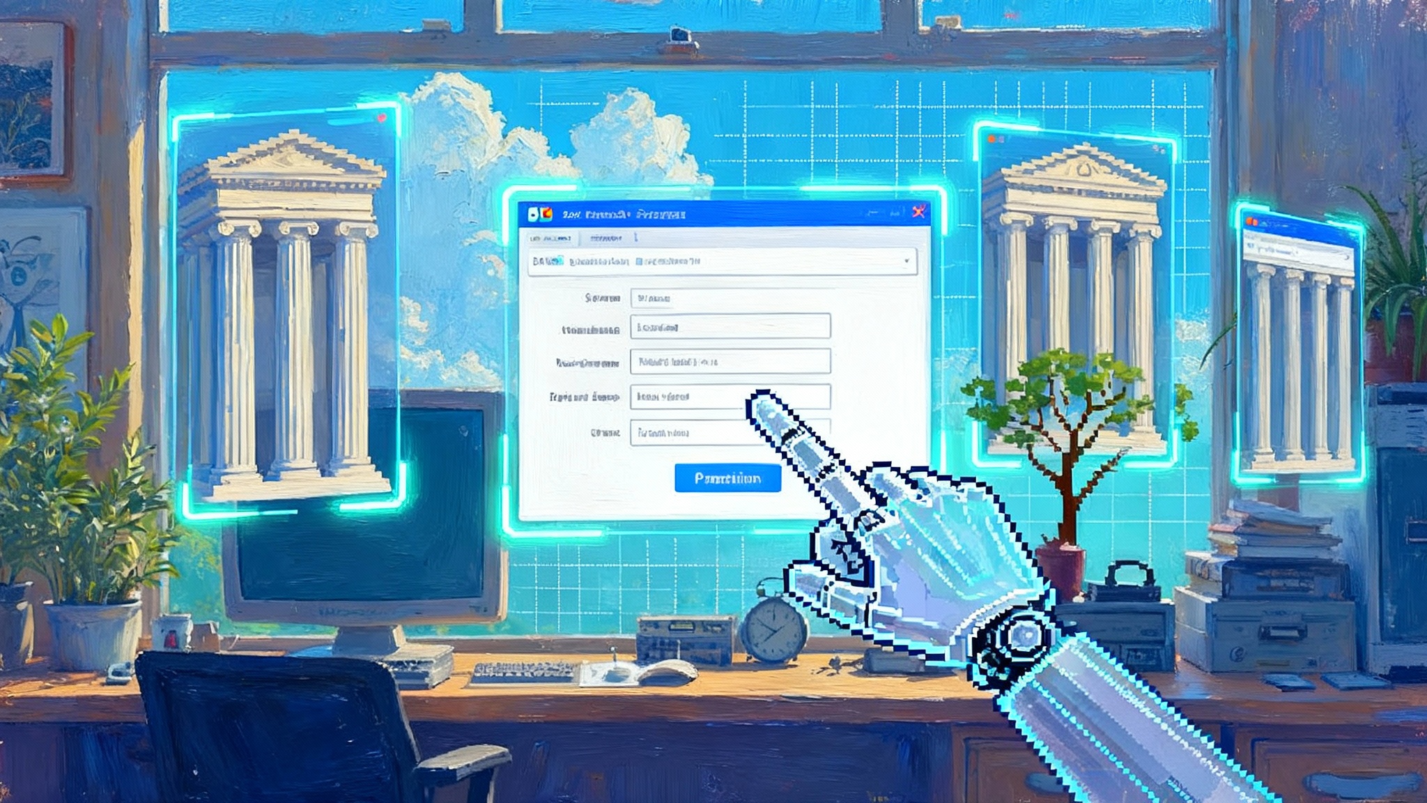 Interfaces Become Institutions: How GUI AIs Rewire Power