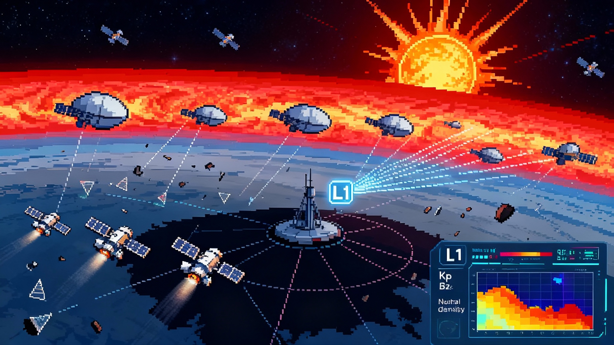 Solar Max Hits Ops: This Week's Storms Stress-Test LEO Fleets